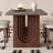 New Chinese Style Solid Wood Dining Table-108352928