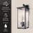 Baldwyn Black Outdoor Wall Lantern