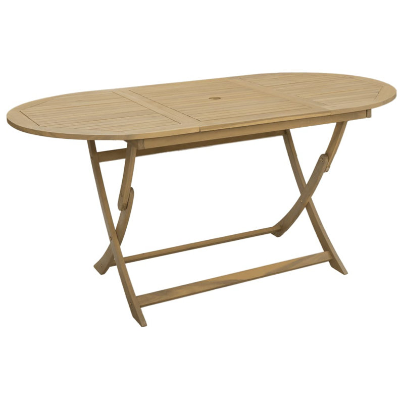 Acacia Solid Wood Patio Dining Set, 8