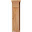 Corbeau brut Huntington avec plaque arrière, l 6 po x P 10 po x H 22 po, cèdre rouge-32532651-32533349-32533387