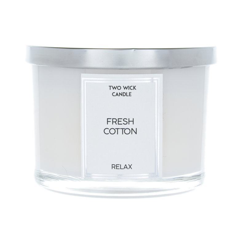Fresh Cotton Scented Jar Candle