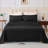 Solid Color 4-Piece Bed Sheet Set With Ultra-Fine Fiber Suitable For Family Bedrooms-117551118-117551114