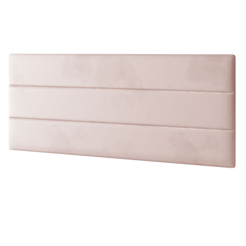 Brand Upholstered Headboard, Double (4'6), Pink