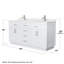 Beckett TK 66'' W Double Vanity-627061779-627061776-637979687