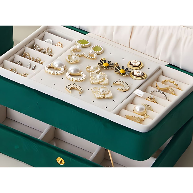 Boîte à bijoux +, Vert
