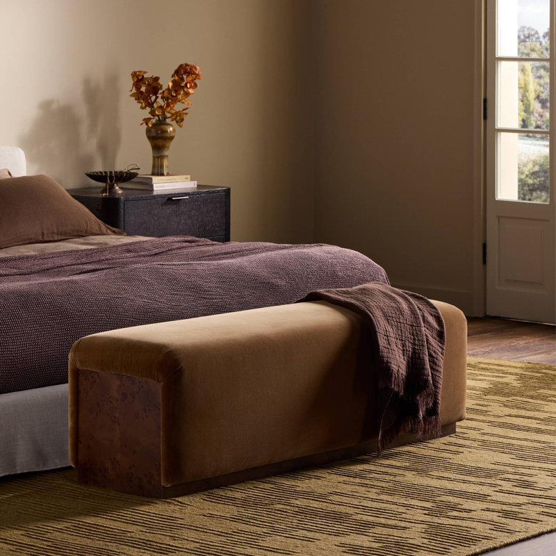 Claudette Samsoe Accent Bench-Surrey Ochre