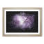 Purple Sky Behind The Winter Trees Paint Splash - Picture Frame Graphic Art-56866785-56866787