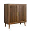 Buffet en noyer avec rangement - Style pour salon et salle à manger - 80 cm de largeur - Meuble de style buffet