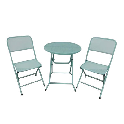 Kaleek 2 - Person Patio Dining Set Round Table
