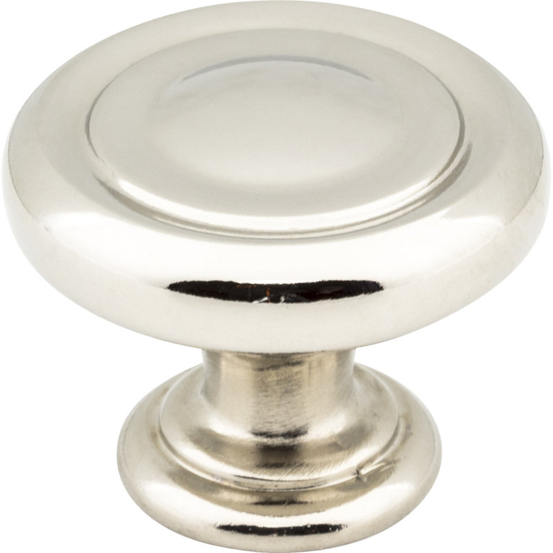 Bremen I Mushroom Knob, Polished Nickel
