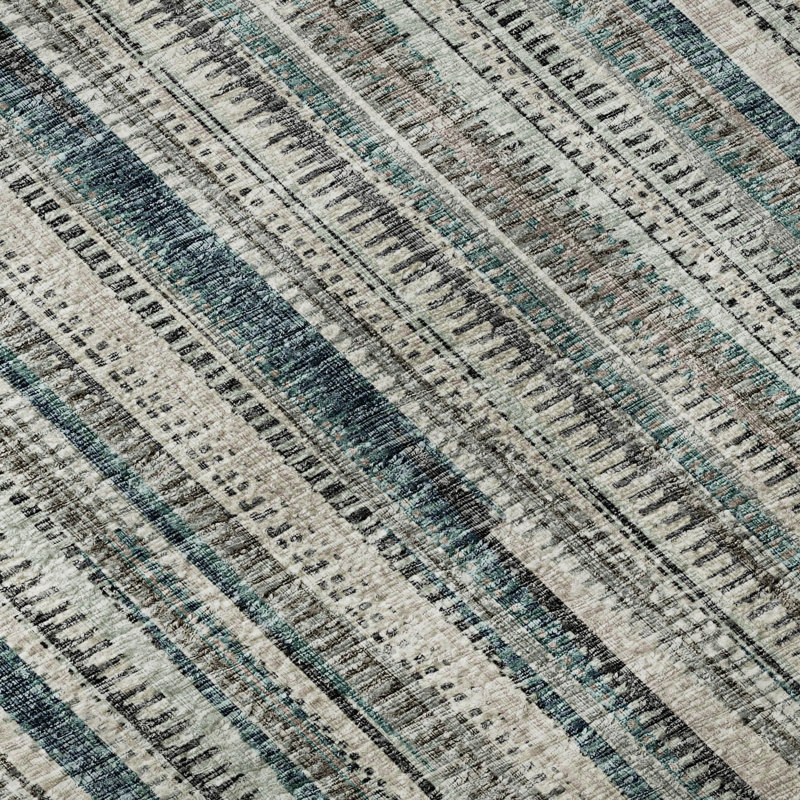  Premium Machine Washable Myalee AMF31 Rug, Round 8'