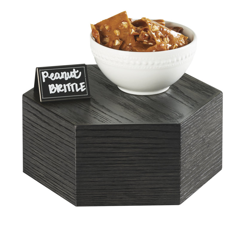 Cinderwood Hexagon Riser - 12" x 5"