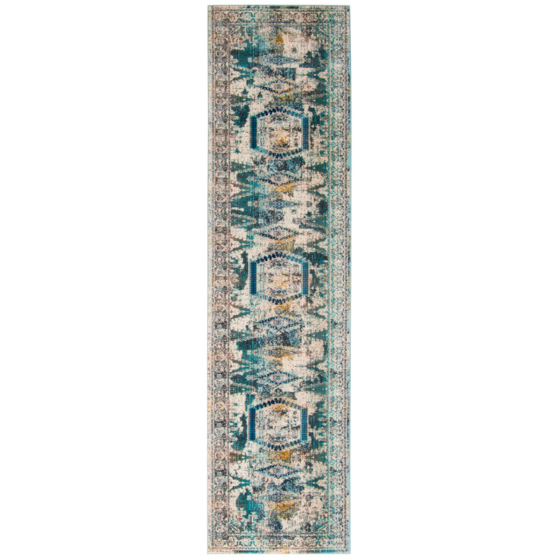 Wayne Performance Oriental Rug, Runner 2'2" x 10'