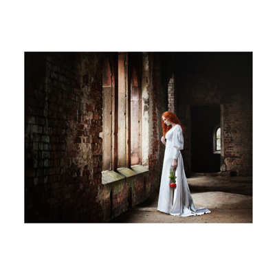 Bolog Magdalena Russocka Red Rose Canvas Art
