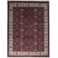 Hand Knotted Oriental Area Rug in Red