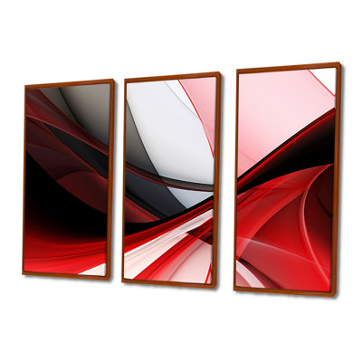 Ensemble d'art mural abstrait «Modern Tides»