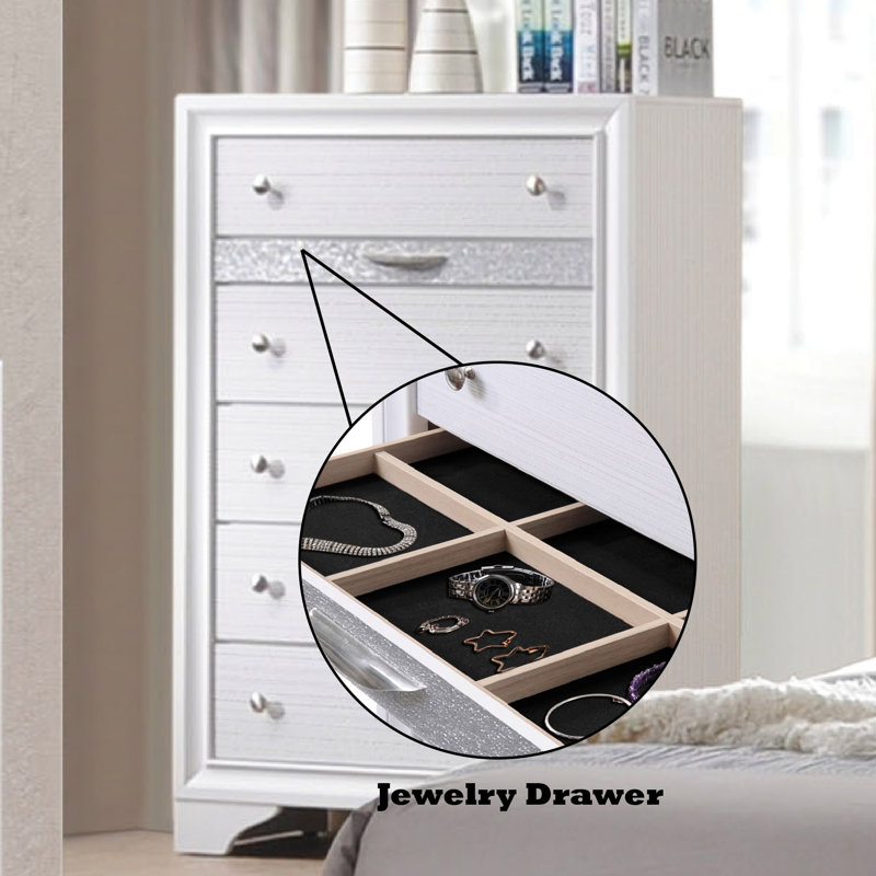 Commode Naima, Blanc