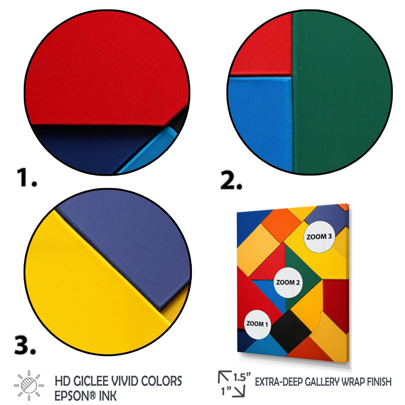 «Herson Baseball Vibrant Bases», reproduction sur toile, Cadre photo noir, H 20 po x l 12 po x P 1 po