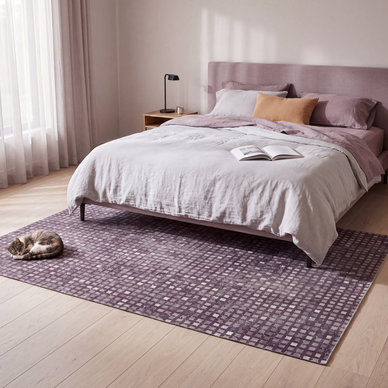 Tapis Harbor2 moderne à motif mosaïque mouchetée abstraite gris et blanc, lavable en machine, antidérapant, à poils courts, pour intérieur et extérieur, adapté aux animaux domestiques, idéal pour le salon, la chambre, la salle à manger, l'entrée, le corridor ou le bureau.