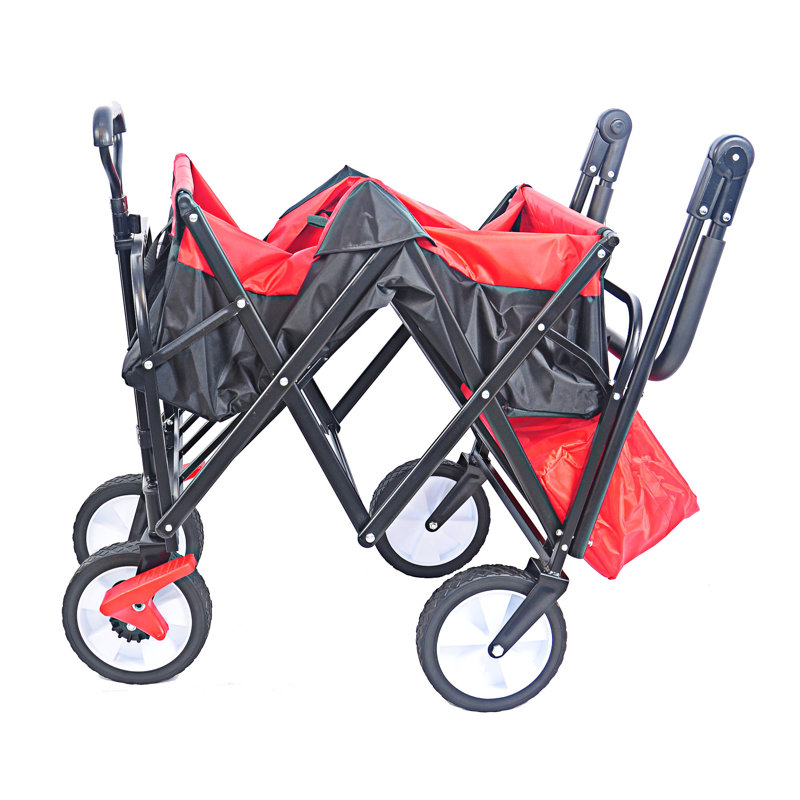 Outdoor Utility Wagon Folding Garden Cart