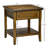 Vintage Coffee Table with Drawer and Open Shelf