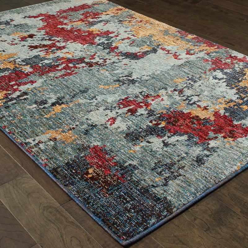 Knox Abstract Indoor Rug, Rectangle 6'7" x 9'6"
