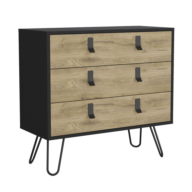 Commode à 3 tiroirs Huna