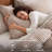 Bedsure Twin size 2-Piece Reversible Gingham  Comforter Set with Microfiber Fill,Brown,All-Season Bedding-134406157-138099036