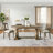 94.06 Inch Extendable Wooden Dining Table