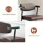 Tabourets de bar avec accoudoirs, dossier ergonomique et repose-pieds, chaises de bar rembourrées modernes-130019414-130019415