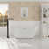Casainc 67'' x 30'' Freestanding Soaking Acrylic Bathtub