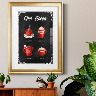Cacao chaud - reproduction de cadre photo sur papier