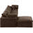 Hinesh Velvet L-Shaped Sectional Reversible-87141407