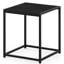 Industrial Style Side Table with Metal Frame-338908433