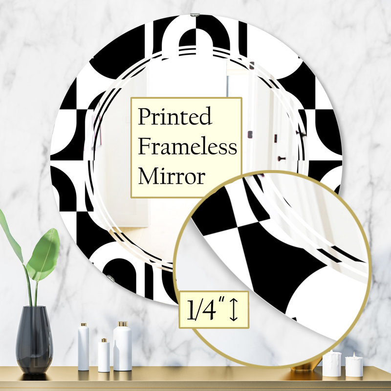 Miroir mural Triple C, H 31,5 po x l po