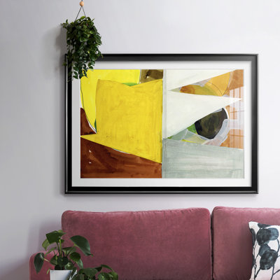 Jigsaw 3-FramedFramed Print W Beveled Matt and Glass