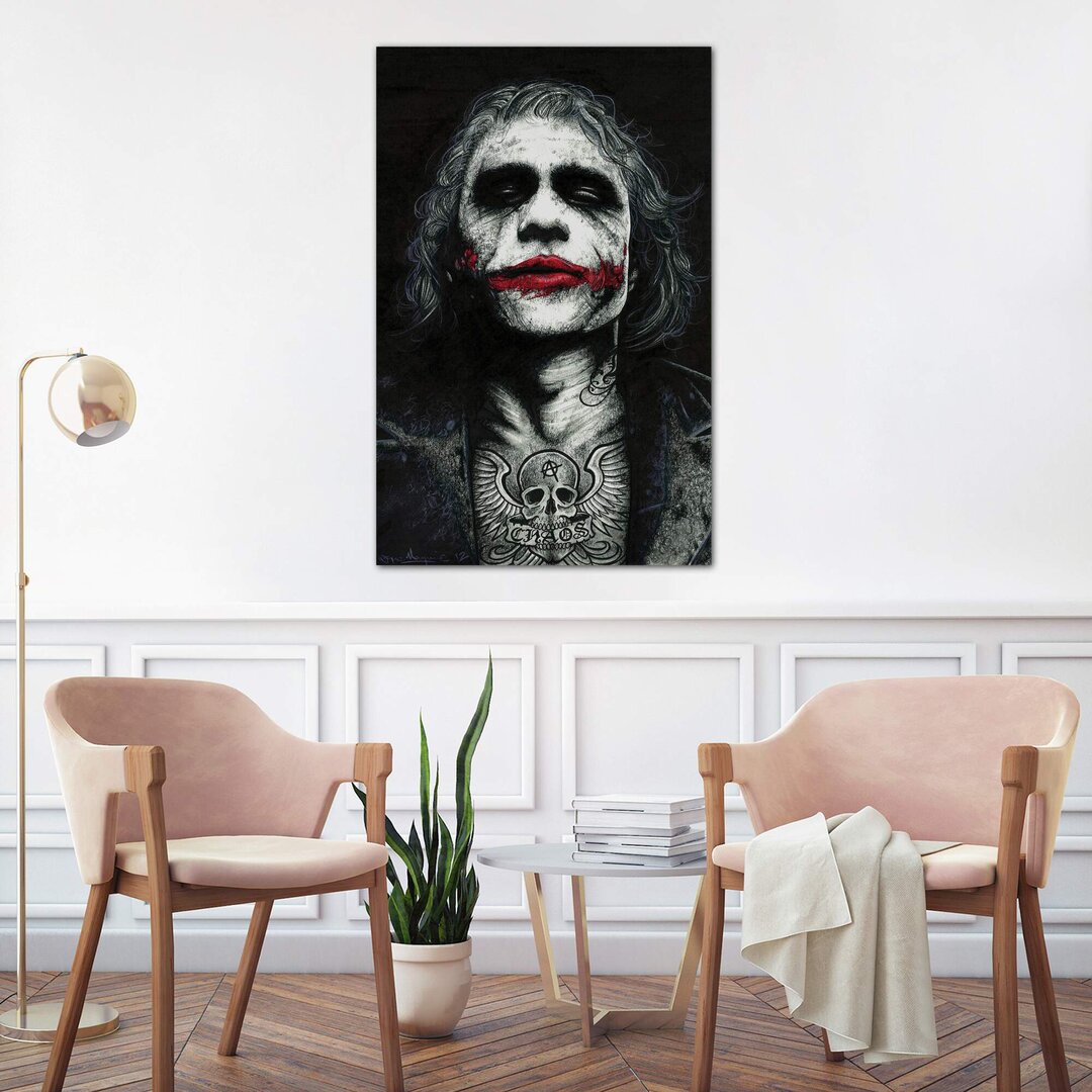 Leinwandbild The Joker von Inked Ikons