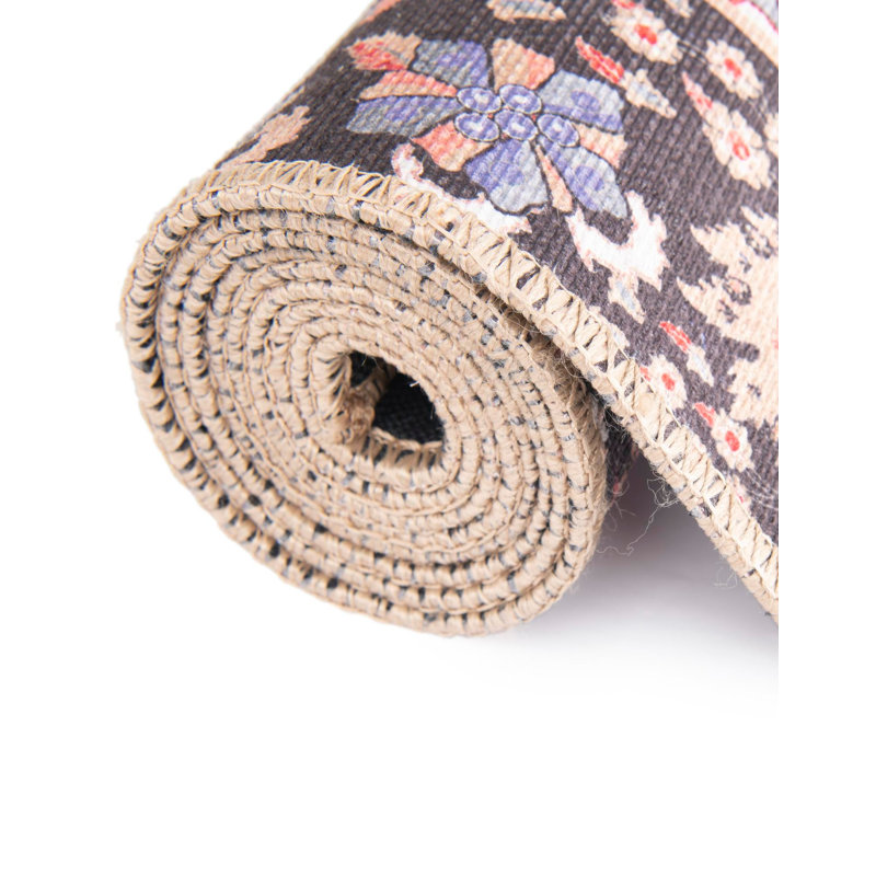 Bungalow Rose Ariel Timeless Rug, Rectangle 8 pi 4 po x 12 pi