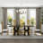 Brushed Gold Dining Chairs Set Of 4
