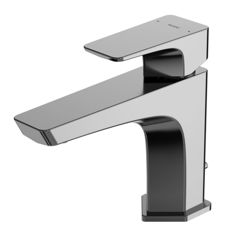 Robinet pour salle de bain à poignée simple TOTO® GE 1,2 GPM avec technologie COMFORT GLIDE, chrome poli, Chrome poli