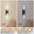 Fabrianna Brass Glass Wall Light-1599491074