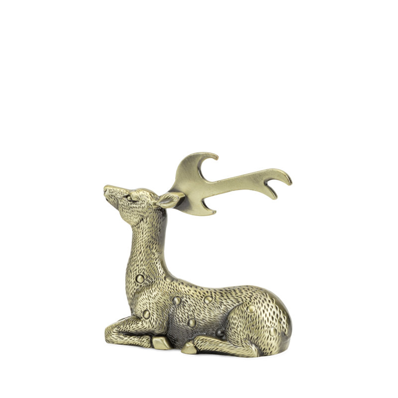 Ouvre-bouteille cerf doré Twine