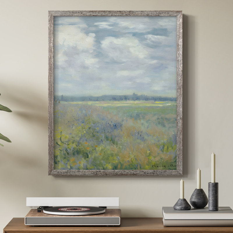 Reproduction encadrée vintage en bois massif Lxxxiv
