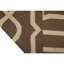 Flatweave Wool Area Rug in Espresso-1495144057