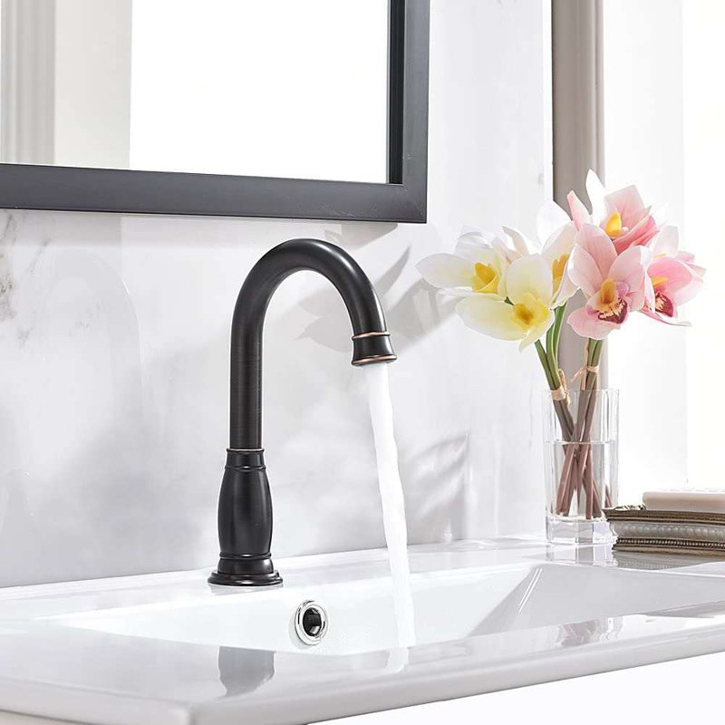 Sensor Faucet for Commercial Restrooms Elegant and Efficient Hands Free Water Control, Oil-Rubbed Bronze