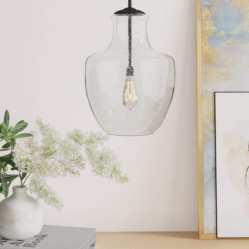 Ravenna 1 - Light Single Teardrop Pendant, Oil Rubbed Bronze