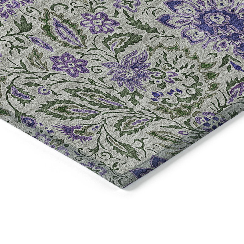 Tapis intérieur / extérieur Fentress avec envers antidérapant, Rectangle 10 pi x 14 pi