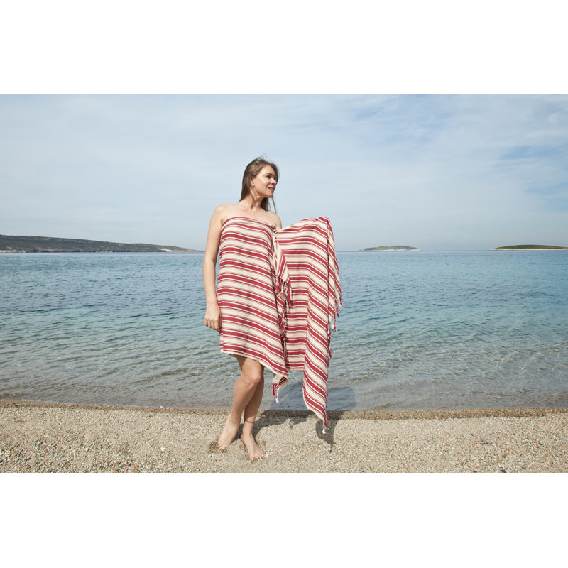 Casitas Beach Towel, Red
