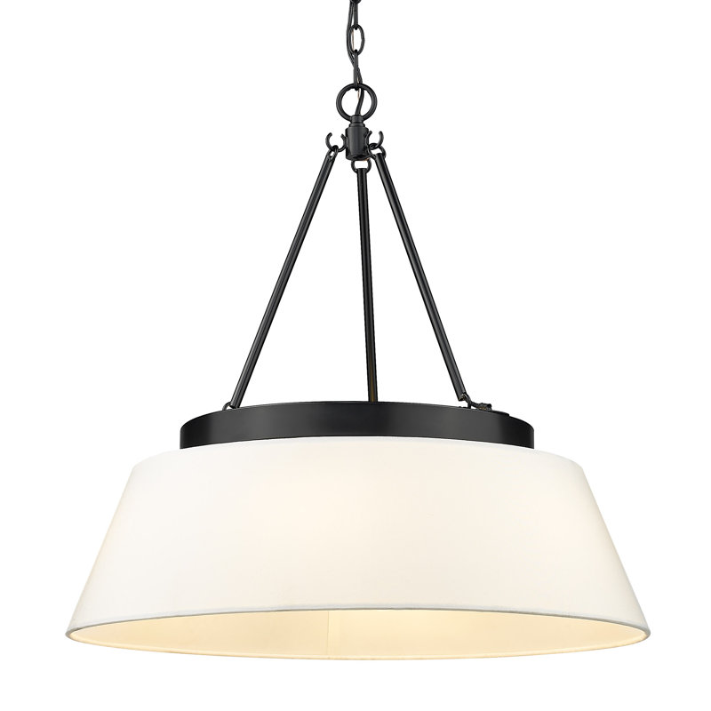 Aliaksey 6 - Light Steel Dimmable Cone Chandelier
