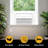 Whirlpool 18,000 BTU 230V Window Mounted Inverter Air Conditioner with Remote Control-124199209